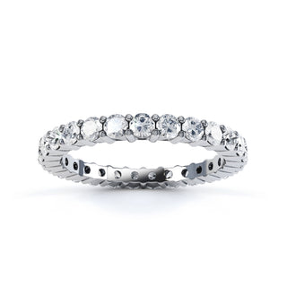 Claw Set Full Diamond Eternity Ring