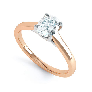 Oval Solitaire O1001