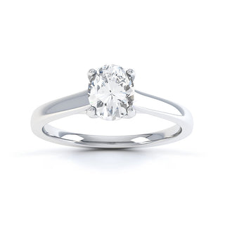 Oval Solitaire O1001