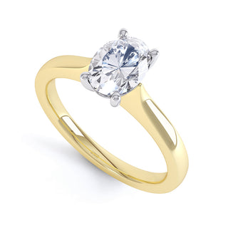 Oval Solitaire O1002