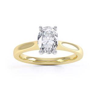 Oval Solitaire O1002