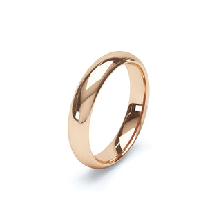 Ladies Plain Low Court Profile Wedding Band