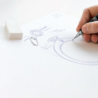 engagement ring bespoke jewellery diagram