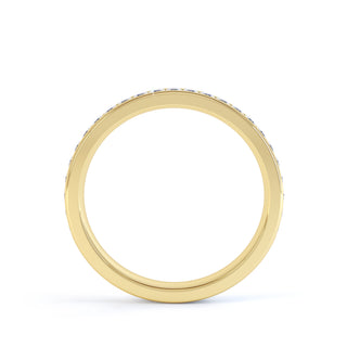 Round Channel Set Diamond Eternity Ring