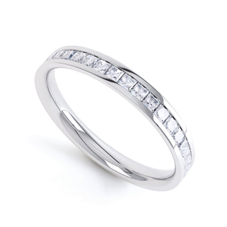 Princess Channel Set Diamond Eternity Ring
